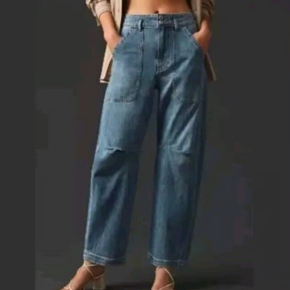 Pilcro Denim - Pilcro Blue Boyfriend Jeans